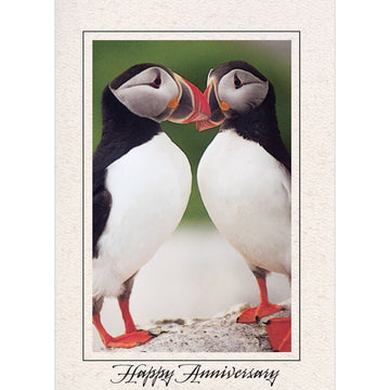 1015 - Natural, Happy Anniversary, Vertical, set of 10 cards