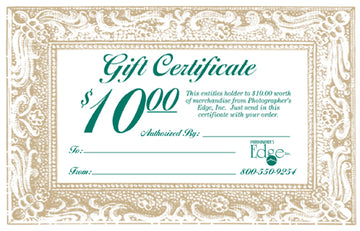 Photographer's Edge Digital Gift Cards