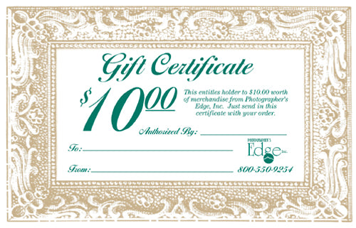 Photographer's Edge Digital Gift Cards