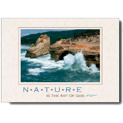 112 - Natural, Small Window, Nature is the art..., Horizontal, set of 10 cards