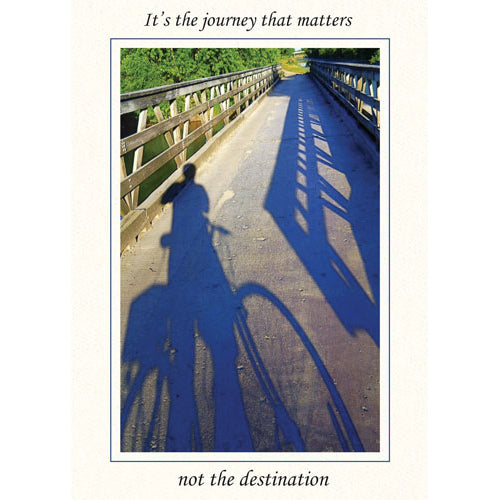 1539 - Bright White, Journey That Matters, Large Window, Vertical, set of 10 card (DISCONTINUED)