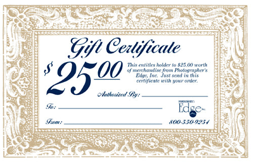 Photographer's Edge Digital Gift Cards