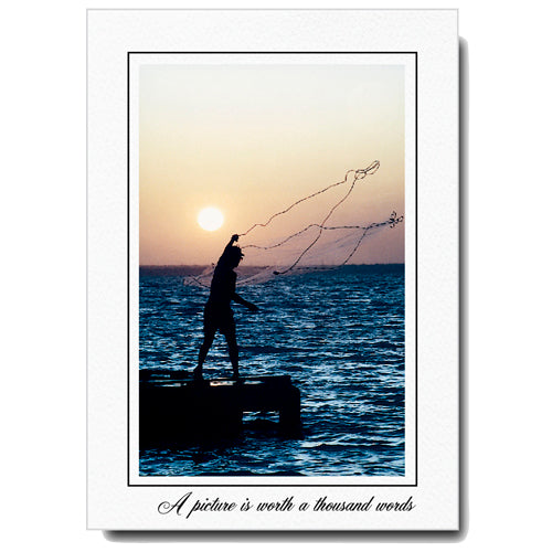 789 - Bright White, A picture is worth..., Vertical, set of 10 cards