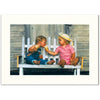 928 - Bright White, Blank Front, Blank Back, set of 10 cards
