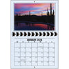A1206IB - 2026 Horizontal Calendar ICE BLUE