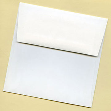 A1398 - Square White Envelopes (10 Pk)
