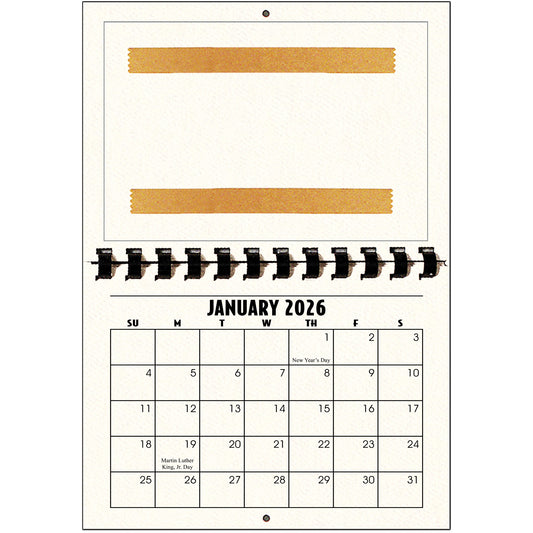 A612 - 2026 Horizontal Calendar