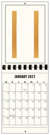 2025 Vertical Calendar