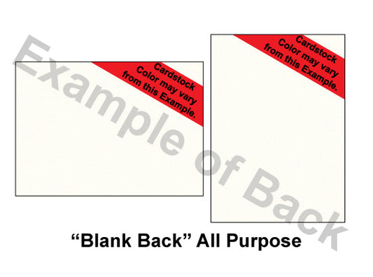 1132A-A - Natural, Amazon Green & Amazon Green Border, Blank Back, set of 10 cards