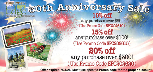 10%, 15%, or 20% off your entire order!