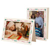 1007 - Natural, Holiday Border, Blank Back, set of 10 cards