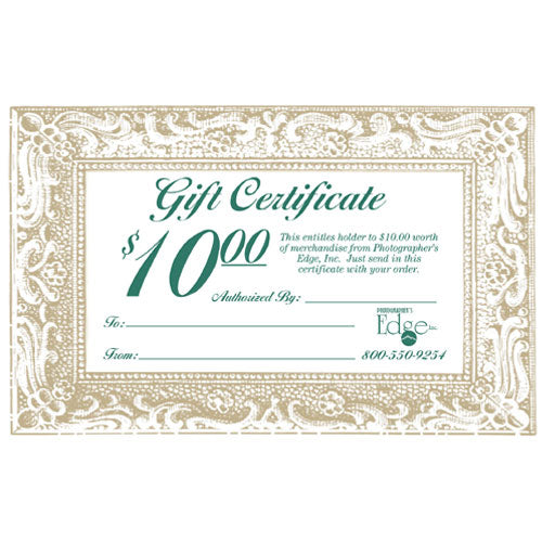 $10.00 Gift Certificate