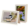 1132BK-BK - Natural, Raven Black & Raven Black Border, Blank Back, set of 10 cards