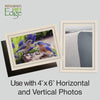 1132G-G - Natural, Granite & Granite Border, Blank Back, set of 10 cards