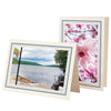 1132M-M - Natural, Midnight Blue & Midnight Blue Border, Blank Back, set of 10 cards