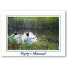 1190 - Bright White, Enjoy the Moment, Horizontal, set of 10 cards