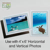 1226J-BK - Bright White, Jade Slate & Raven Black Border, Blank Back, set of 10 cards