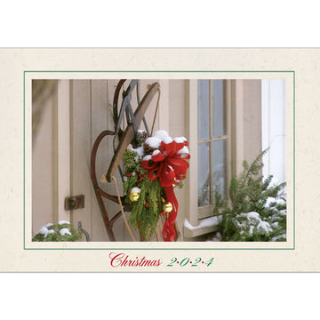 1405 - Natural, Christmas 2024, Horizontal, Set of 10 cards