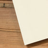1424 - Ivory Premium Linen, Raven Black Border, Blank Back, set of 10 cards