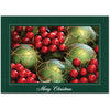 1447 - Pine Premium Linen, Merry Christmas, Horizontal, Set of 10 cards