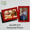 1449 - Red Pepper Linen, Merry Christmas 2026, Horizontal, Set of 10 cards
