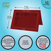 1449 - Red Pepper Linen, Merry Christmas 2026, Horizontal, Set of 10 cards