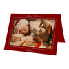 1449 - Red Pepper Linen, Merry Christmas 2026, Horizontal, Set of 10 cards