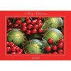 1449 - Red Pepper Linen, Merry Christmas 2025, Horizontal, Set of 10 cards