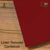 1450 - Red Pepper Linen, Merry Christmas 2026, Vertical, Set of 10 cards