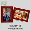 1450 - Red Pepper Linen, Merry Christmas 2026, Vertical, Set of 10 cards