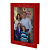 1450 - Red Pepper Linen, Merry Christmas 2026, Vertical, Set of 10 cards