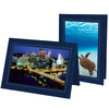 1459 - Deep Blue, Silver Border, Blank Back, set of 10 cards