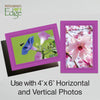 1489 - Lilac, Raven Black Border, Blank Back, set of 10 cards