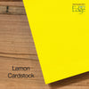 1490 - Lemon, Raven Black Border, Blank Back, set of 10 cards