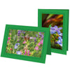 1553 - Shamrock, Raven Black Border, Blank Back, set of 10 cards