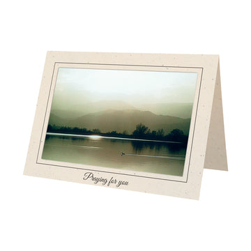 1593 - Natural, Praying for you, Horizontal, set of 10 cards