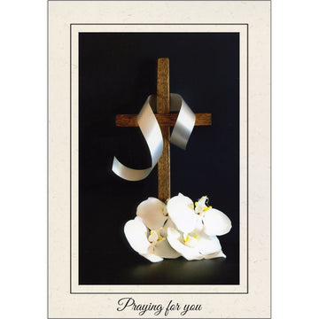 1594 - Natural, Praying for you, Vertical, set of 10 cards