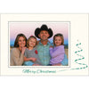 1617 - Bright White, Small Window, Merry Christmas, Horizontal, set of 10 cards