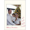 1620 - Bright White, Small Window, Merry Christmas, Vertical, set of 10 cards