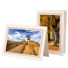 1629PT - Natural, Cantaloupe Pastel Border, Blank Back, set of 10 cards