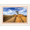 1629PT - Natural, Cantaloupe Pastel Border, Blank Back, set of 10 cards