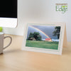 1630A - Natural, Amazon Green 2-Tone Border, Blank Back, set of 10 cards