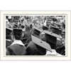 1638 - Photo Mount Notecard, Bright White, Raven Black Border, set of 10 Notecards