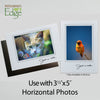 637 - Bright White, Small Window, Just a note, Horizontal, set of 10 cards