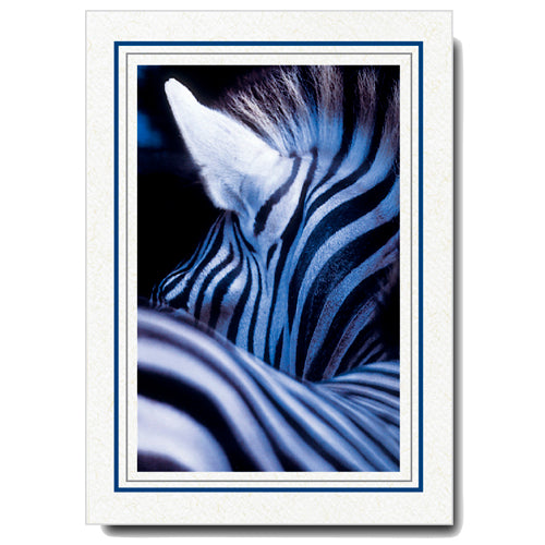 757M-G - Natural, Midnight Blue & Granite Border, Vertical, set of 10 cards