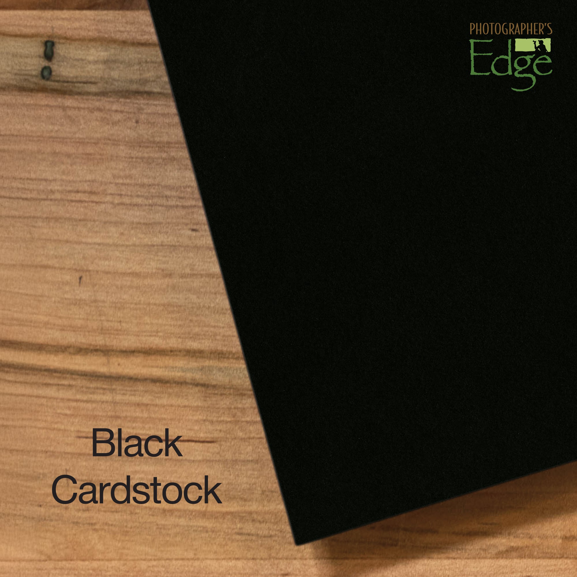 858 - Black, Silver Border, Blank Back, set of 10 cards