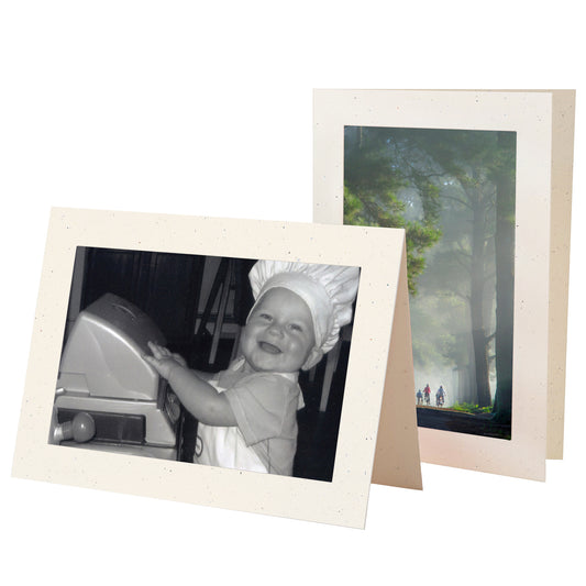 924 - Natural, Blank Front, Blank Back, set of 10 cards