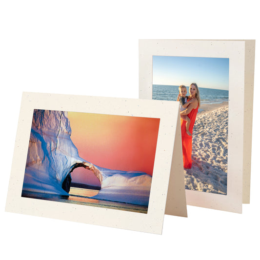 924 - Natural, Blank Front, Blank Back, set of 10 cards