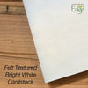 928 - Bright White, Blank Front, Blank Back, set of 10 cards