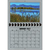 A1206BS - 2027 Horizontal Calendar BATTLESHIP